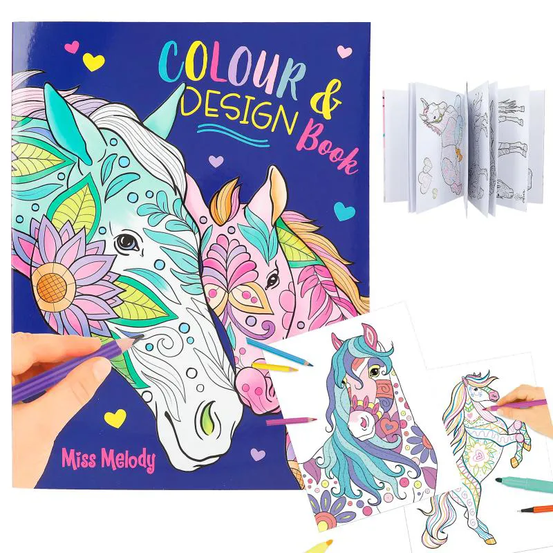 Miss Melody Colour and Design Book